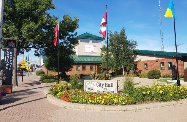 City Hall in Dauphin, Man., site of a now-renowned basic income experiment in the 1970s.
