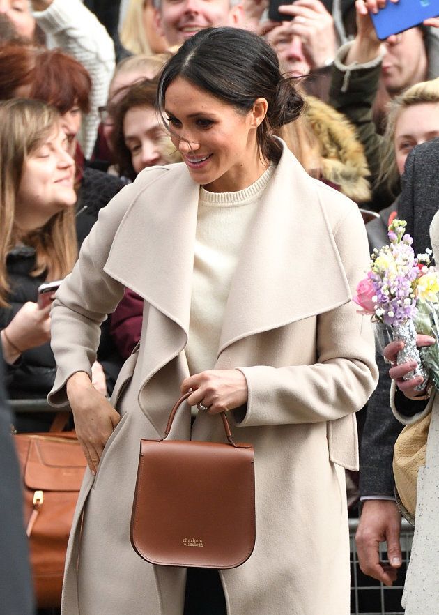 Meghan Markle meets members of the public in Belfast, Northern Ireland on March 23, 2018.