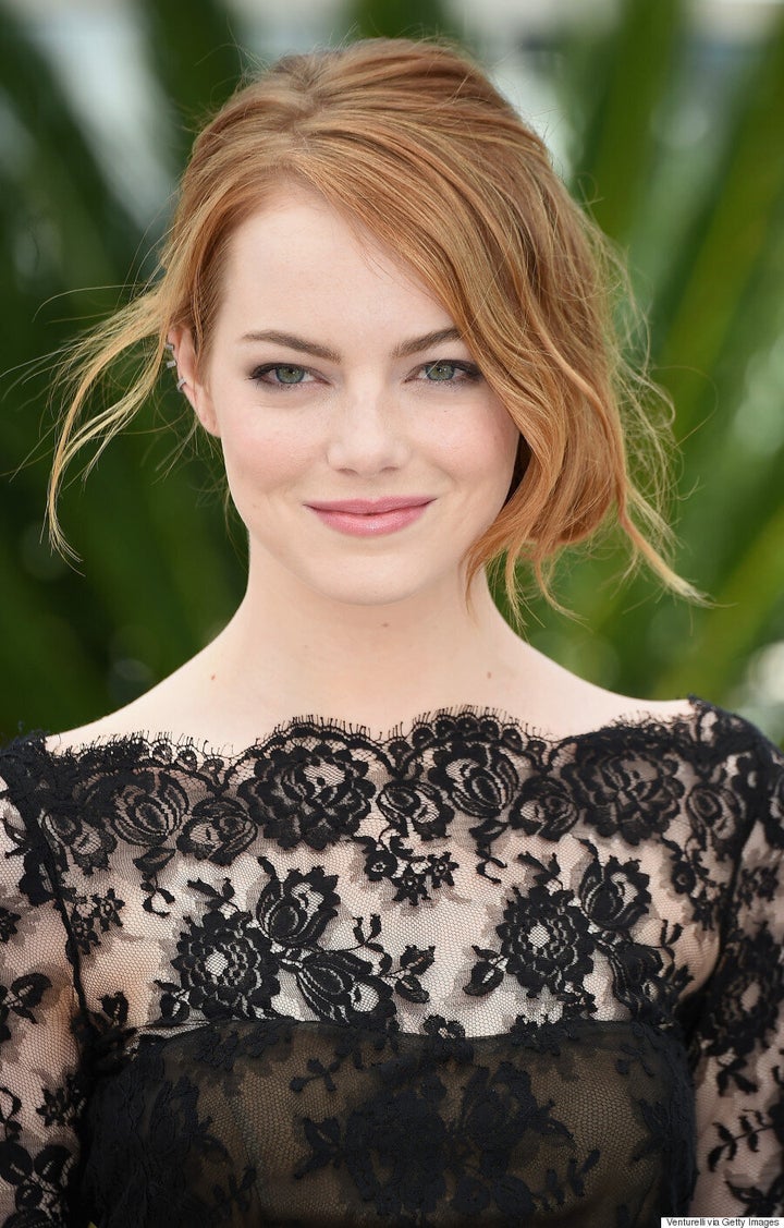 Emma Stone at the Cannes premiere of Irrational Man