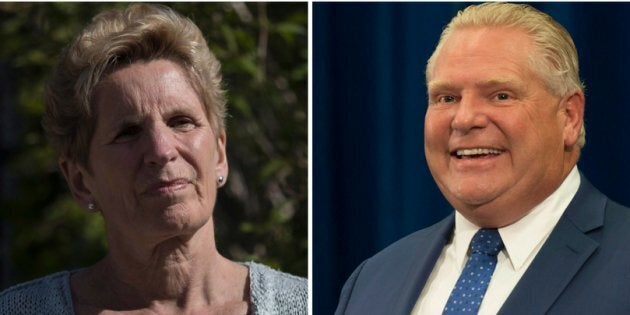 Former Ontario premier Kathleen Wynne says her successor Doug Ford's plan to use the notwithstanding clause to pass controversial legislation is