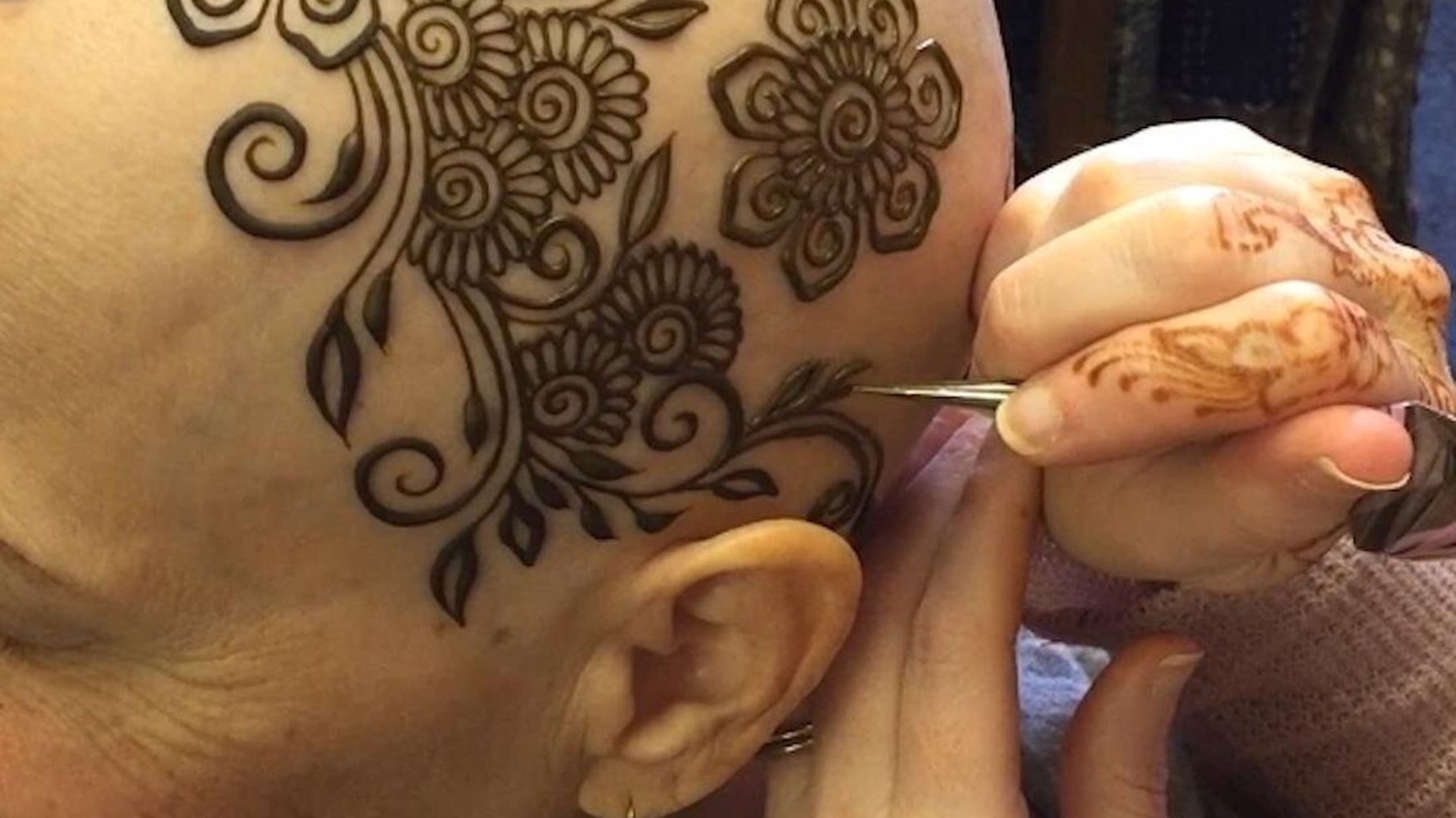 Artist Designs Henna Crowns To Empower Cancer Patients | HuffPost Life