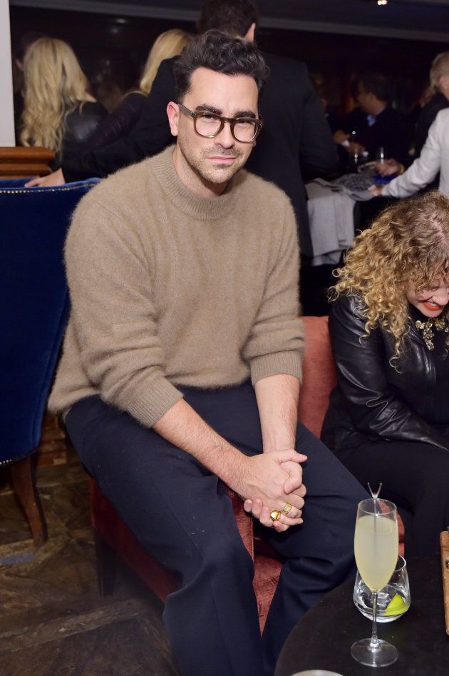 Dan Levy at "The Death and Life of John F. Donovan" premiere party hosted by Grey Goose vodka and Soho House.