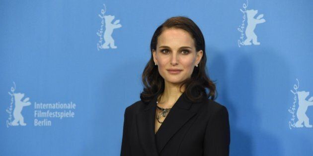 Israeli-born US actress Natalie Portman poses for photographers during a photocall of the film 'Knight of Cups' presented in the competition of the 65th Berlin International Film Festival Berlinale in Berlin, on February 8, 2015. AFP PHOTO / TOBIAS SCHWARZ (Photo credit should read TOBIAS SCHWARZ/AFP/Getty Images)