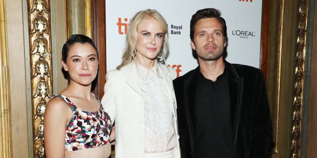 Tatiana Maslany, Nicole Kidman and Sebastian Stan at the 'Destroyer' premiere at TIFF on Sept. 10, 2018.