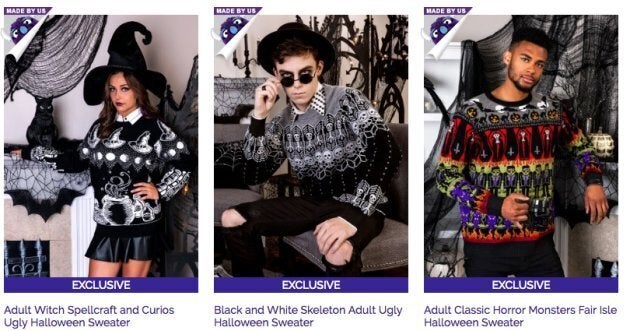 halloween sweaters canada