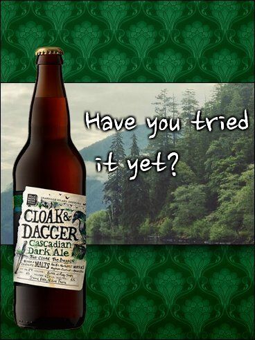 Granville Island Cloak and Dagger Cascadian Dark Ale