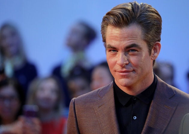 Chris Pine at the premiere of 'Outlaw King' at Roy Thomson Hall on September 6, 2018.
