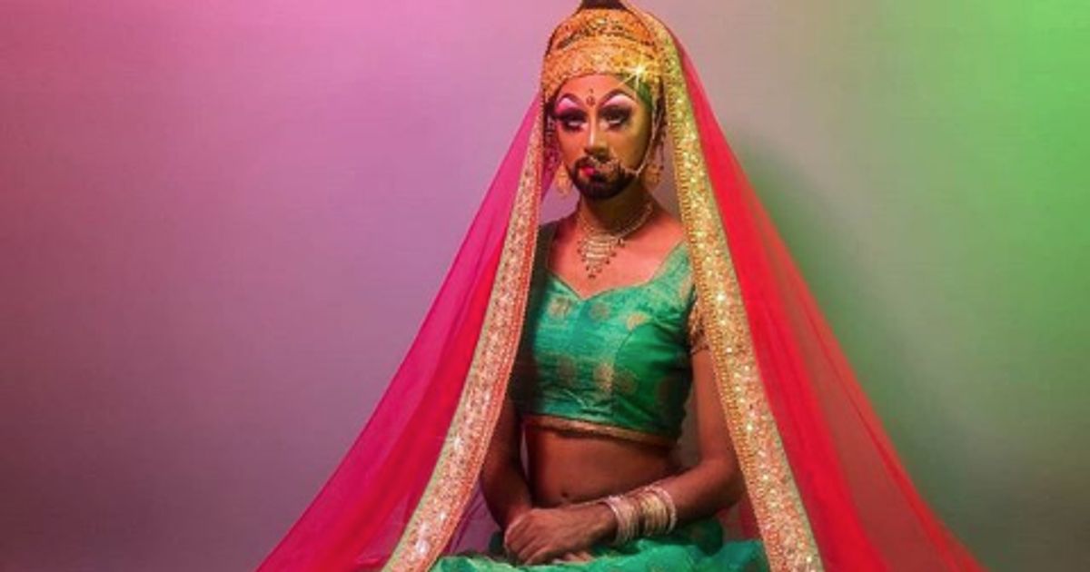 For This South Asian Drag Queen Living A Double Life Is Completely