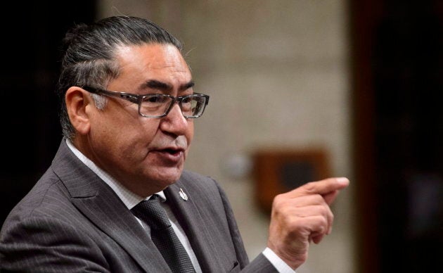 New Democratic Party Member of Parliament Romeo Saganash in the House of Commons on Parliament Hill in Ottawa on Sept. 25, 2018.