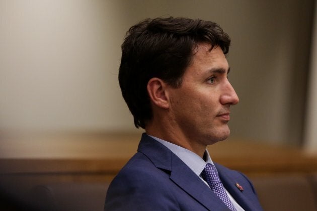 Prime Minister Justin Trudeau at a Girl Education event at the United Nations headquarters during the General Assembly in New York, on Sept. 25, 2018.