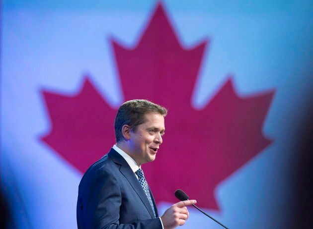 Conservative Party of Canada Leader Andrew Scheer pledged not to re-open the federal abortion debate at the party's national policy convention in Halifax on Aug. 24, 2018.