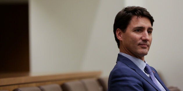 Prime Minister Justin Trudeau attends a Girl Education event at the U.N. headquarters during the United Nations General Assembly in New York on Sept. 25, 2018.