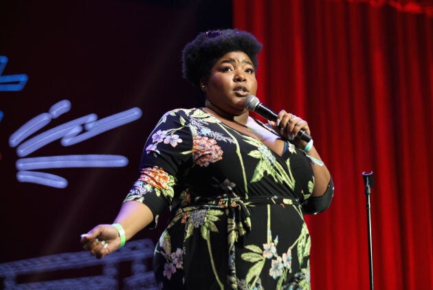 Dulce Sloan performs on the Bill Graham Stage during Clusterfest on June 2, 2018 in San Francisco, Calif.