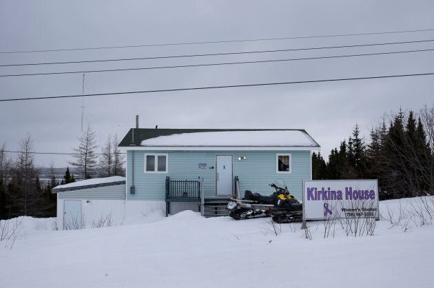 Kirkina House women's shelter in the remote Inuit community of Rigolet, Labrador is seen on March 23, 2018.