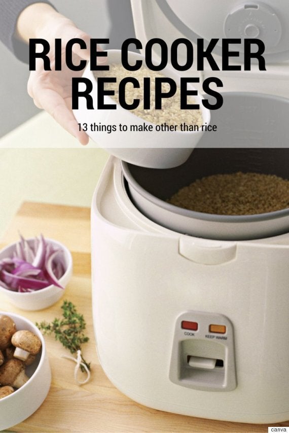 Things you can make in a rice cooker