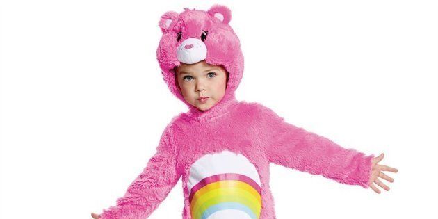 There are plenty of adorable Halloween costumes for kids that don't require crafting skills.