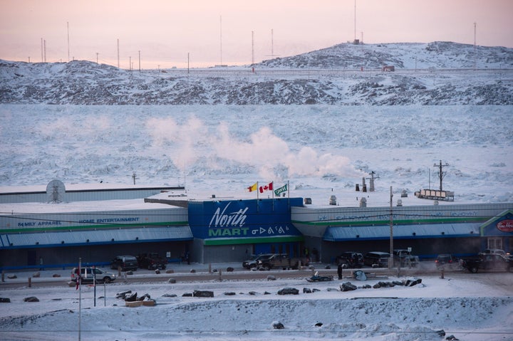 A grocery store is pictured in Iqaluit, Nunavut on Tuesday, Dec. 9, 2014.