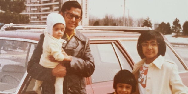 Ah the '70s, such a bad-ass yet cruel time for the Noronha clan. From left: me, my father, my brother and sister, in Toronto.