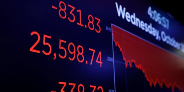 Toronto Stock Exchange Suffers Worst Day In 3 Years Amid