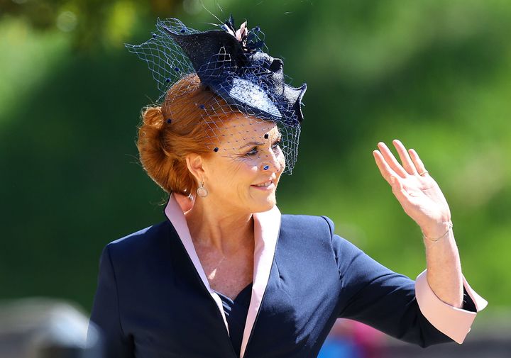 The Duchess of York at Meghan Markle and Prince Harry's Wedding on May 19, 2918.