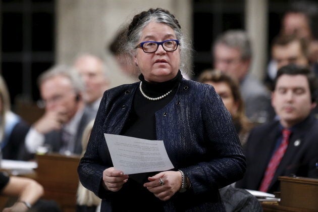 National Revenue Minister Diane Lebouthillier speaks in the House of Commons on Jan. 28, 2016.