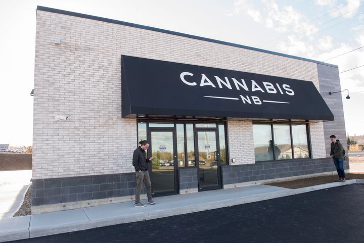 A Cannabis NB retail store in Fredericton, New Brunswick, on Oct. 16, 2018.