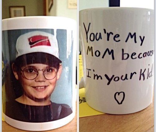 "My buddy made this for his mom for Mothers Day when he was 12."
