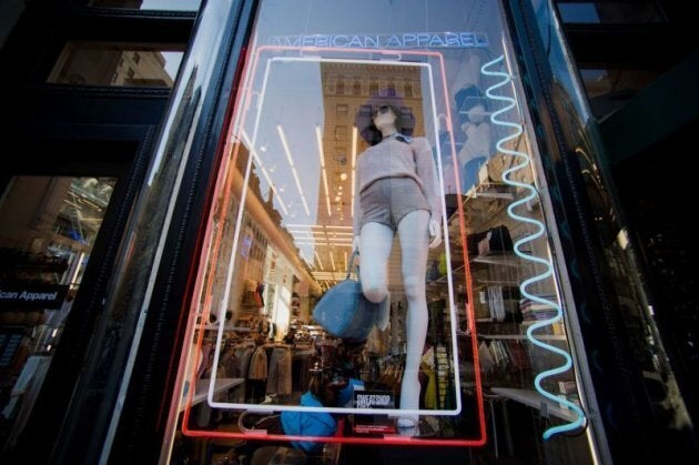 American Apparel's first brick-and-mortar store under Gildan's ownership.