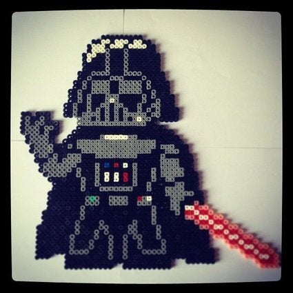 Perler Bead Darth Vader