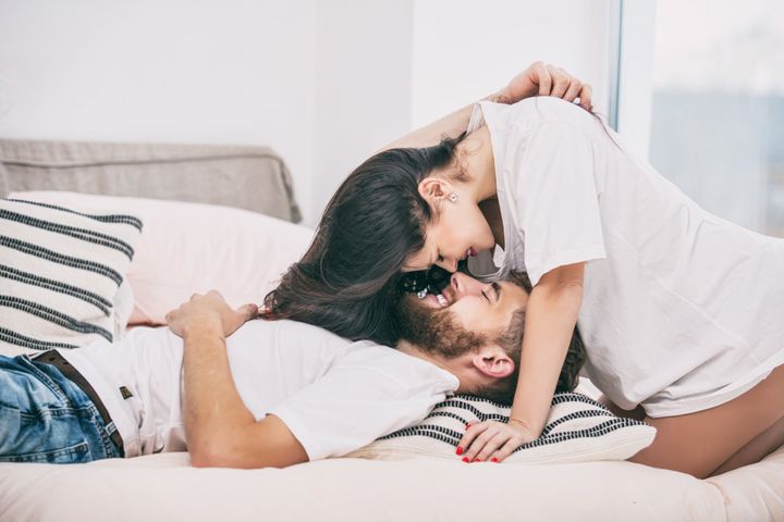 Being playful in the bedroom can be good, even if it's with an ex.