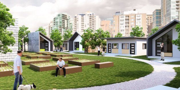 An artist rendering of the community set to open in Calgary next spring.