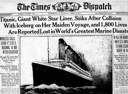 Titanic Headlines In Vancouver Got It VERY Wrong (PHOTOS) | HuffPost  British Columbia