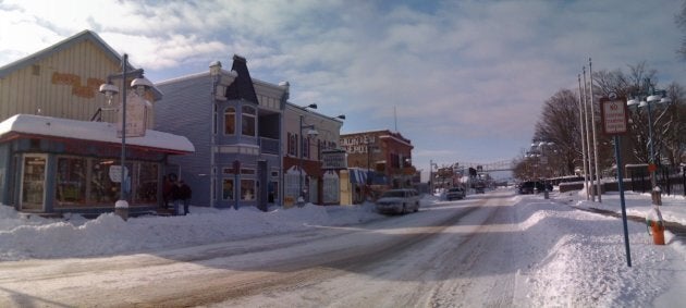 Downtown Sault Ste. Marie.