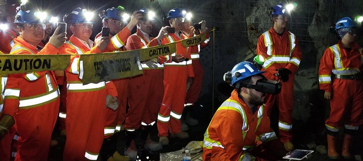 NORCAT Underground Centre is an operating test mine.