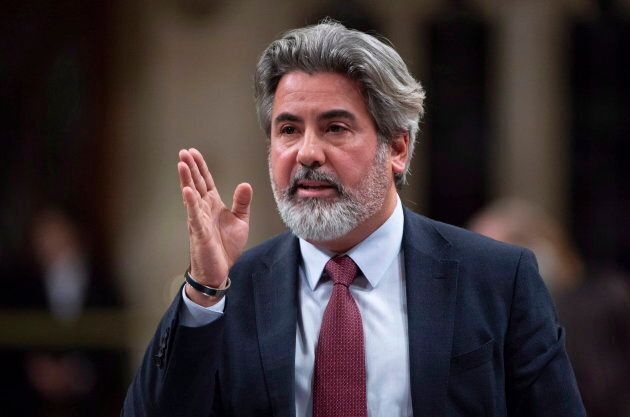 Minister of Canadian Heritage and Multiculturalism Pablo Rodriguez responds to a question during Question Period in the House of Commons on Oct. 19, 2018 in Ottawa.