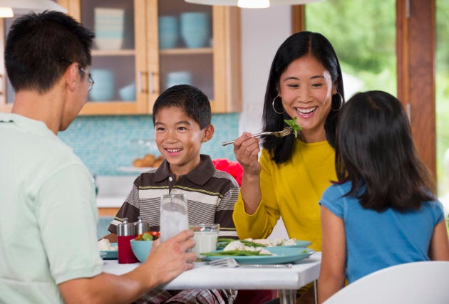 Having family dinners is more important than restricting treats.