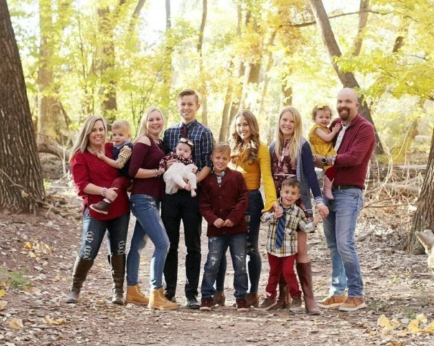 Jillian Schnerch (third from right) has a lot of experience helping out with young kids.