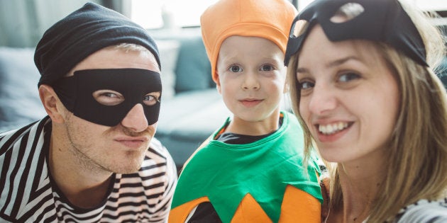 You can pull together a last-minute costume in no time.