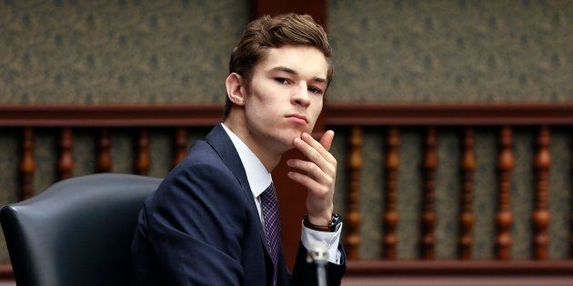 Progressive Conservative MPP Sam Oosterhoff attends question period at Queen's Park, on Feb. 21, 2017.