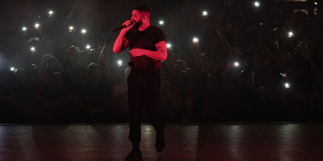 Drake performs on stage at the Tacoma Dome on November 1, 2018 in Tacoma, Washington.