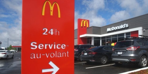 A McDonald's restaurant in Laval, Que., Tues. June 20, 2017.