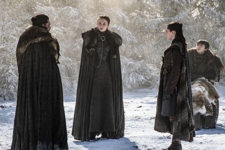The Starks have heard about Jon's real parents.