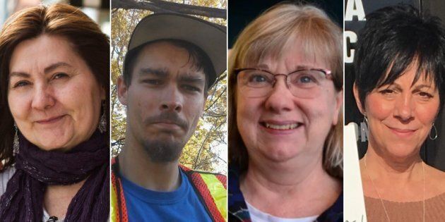 Lori Paras, Joshua Hewitt, Sally Colquhoun and Angie Lynch are disappointed that Ontario's basic income pilot was pre-emptively cancelled by the Progressive Conservative government.