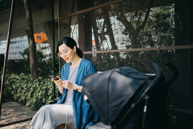 If a nanny uses a phone in a public place, like a park, parents are likely to hear about it.