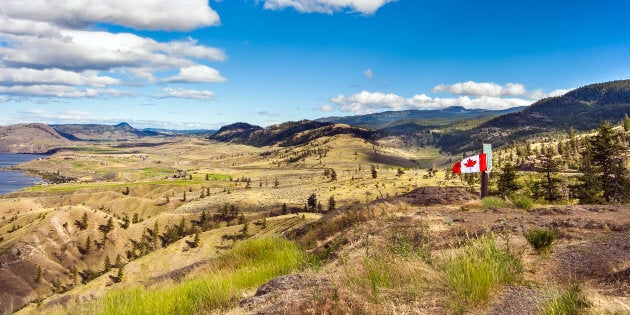 View from a national park in British Columbia. Following a huge rush in interest in Canada's national parks when they were made free in 2017, visits have now dropped significantly.