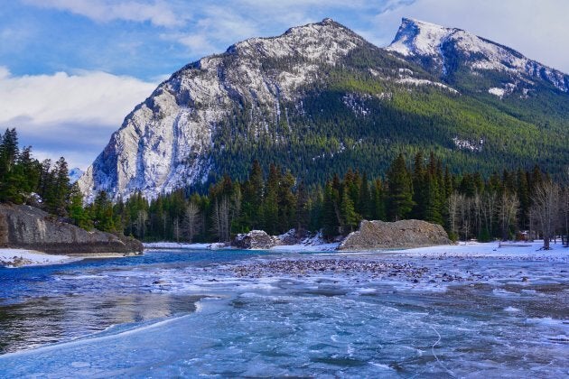 Banff National Park, one of the most popular in Canada.