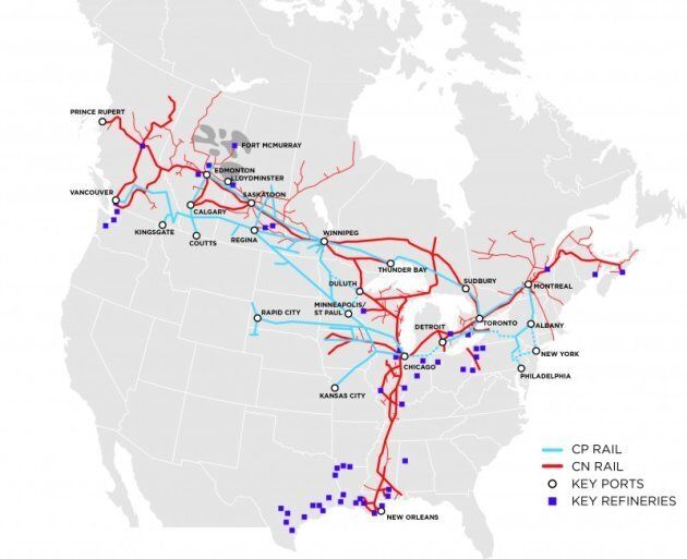 Canada Is Now A Land Of Oil Trains | HuffPost Canada