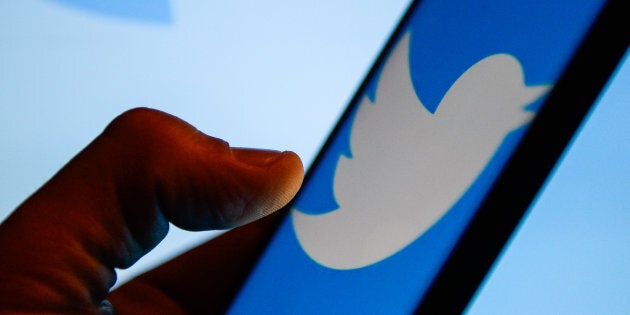 Twitter logo.
