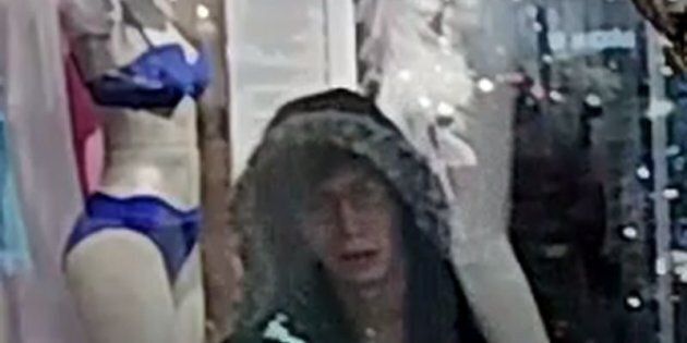 Toronto police are looking for a suspect who allegedly broke into the same store three times and stole mannequins dressed in lingerie.