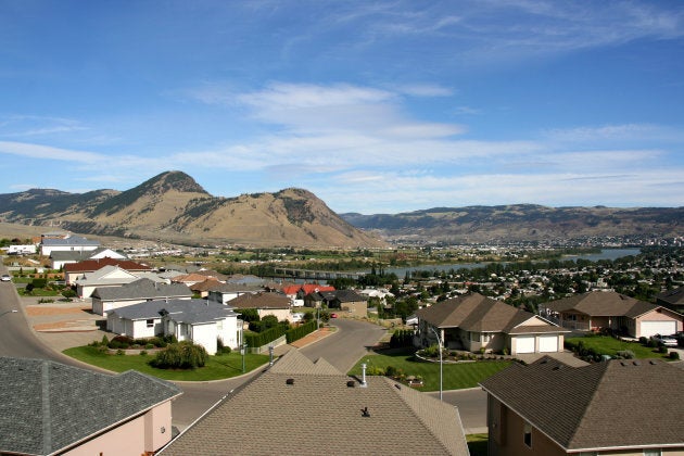 A housing development in Kamloops, B.C.